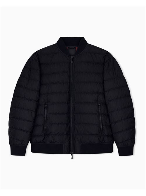 Piumino in nylon jacquard con dettagli in maglia ARMANI EXCHANGE | XM003310AF28563/FC340